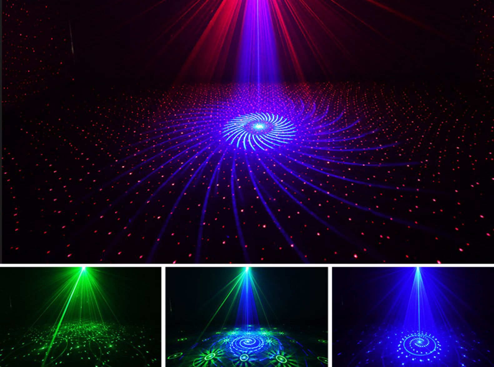 苏宁放心购唐晶便携激光灯ktv闪光灯彩灯蹦迪镭射灯音乐声控舞台灯光