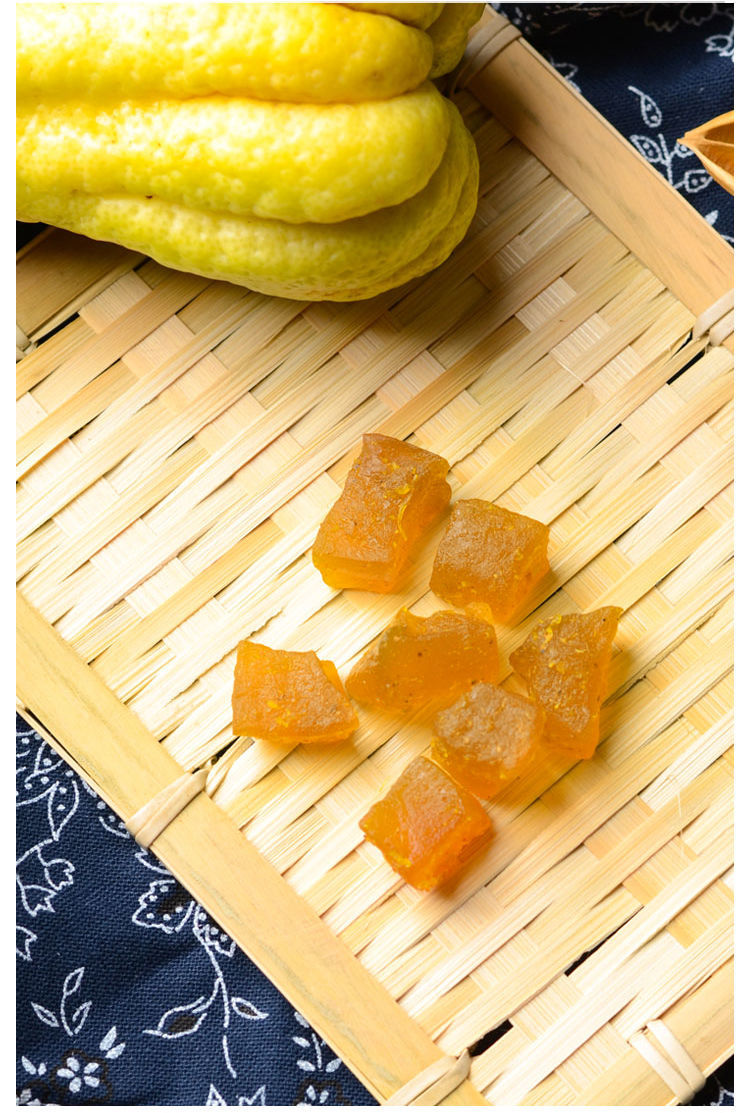 佛手果干老香黄佛手柑果粒零食香橼广东潮汕特产凉果休闲小食蜜饯