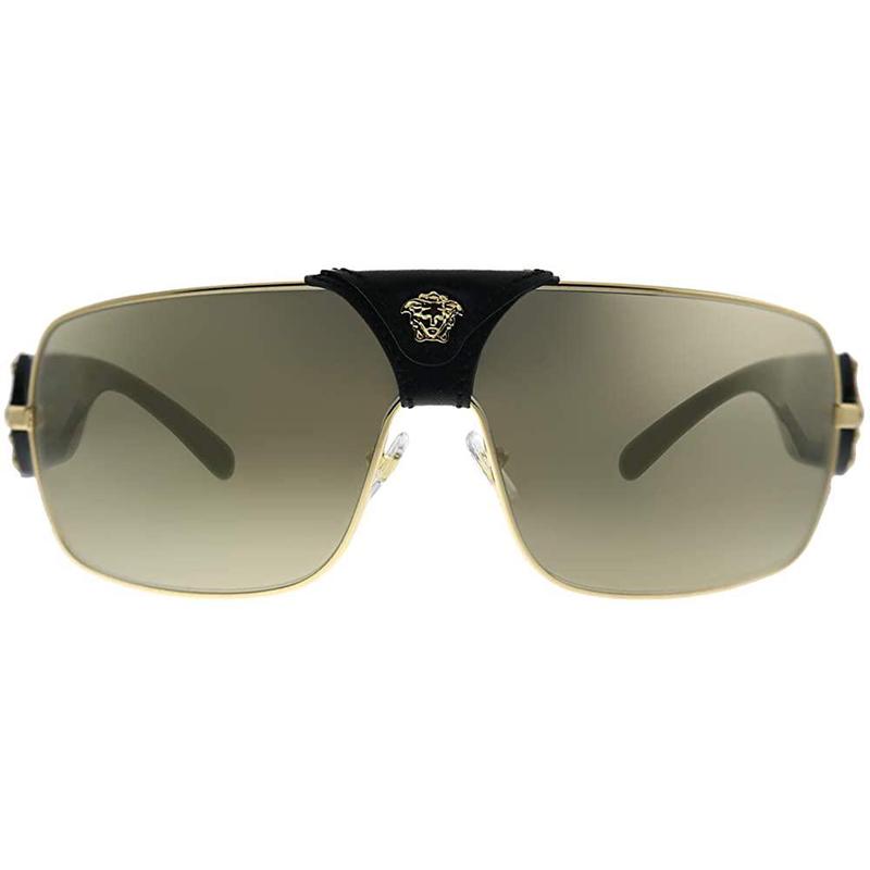 versace范思哲ve 2207q方形巴洛克眼镜时尚潮流休闲女士太阳镜