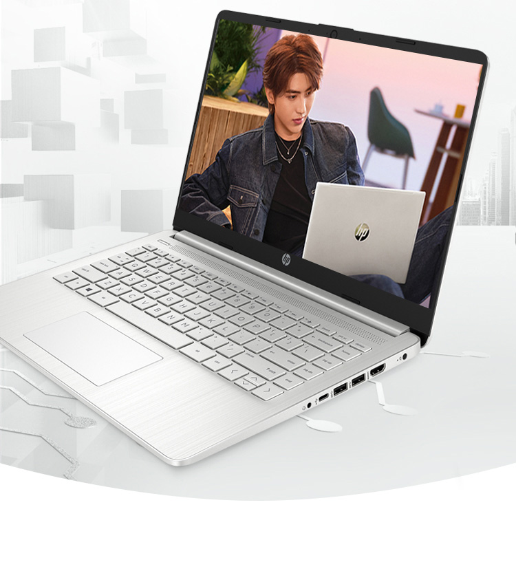 惠普hp星系列星青春版14sdr2002tu笔记本电脑14英寸十一代学生网课