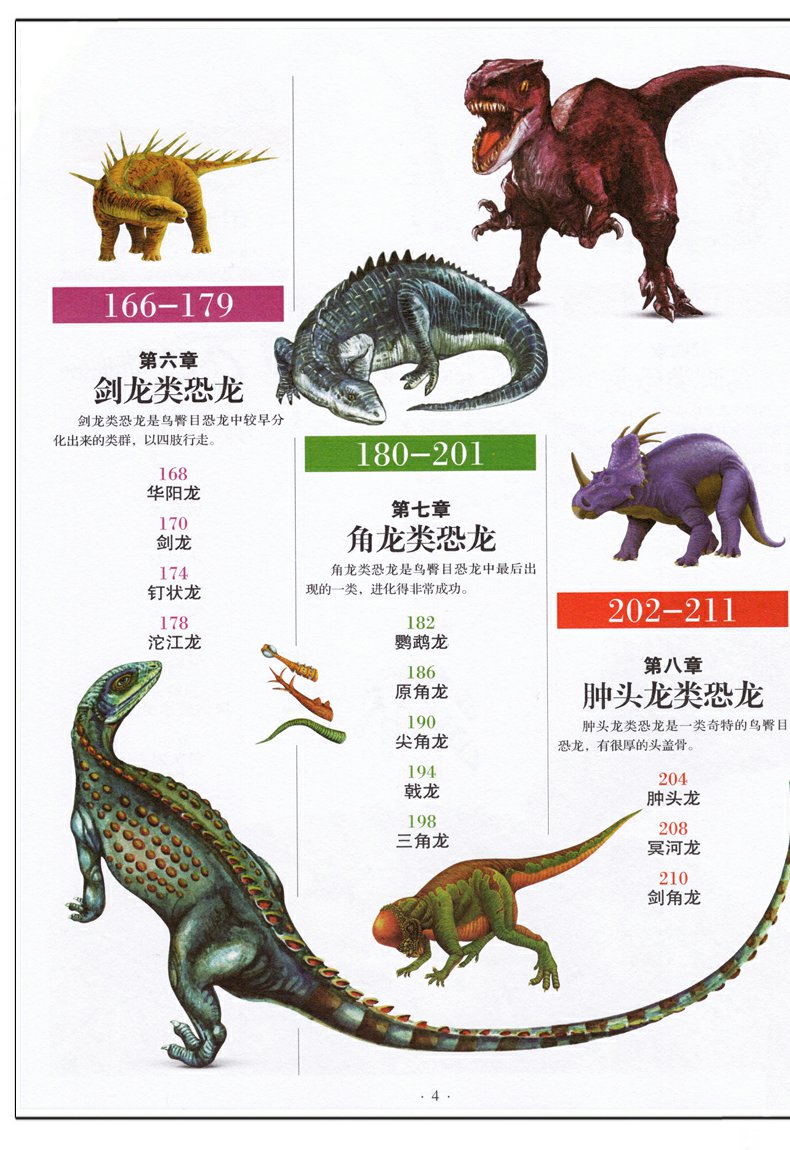 [诺森正版]恐龙世界大百科 小学生版课外科普阅读书籍 二三四五六年级