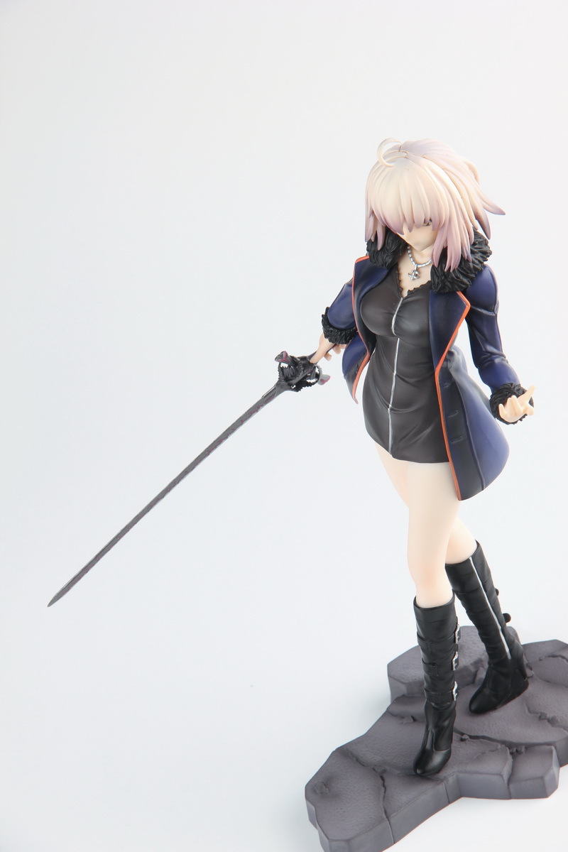 明画命运守护夜fate黑贞德手办alter便服站姿美少女动漫手办盒装摆件