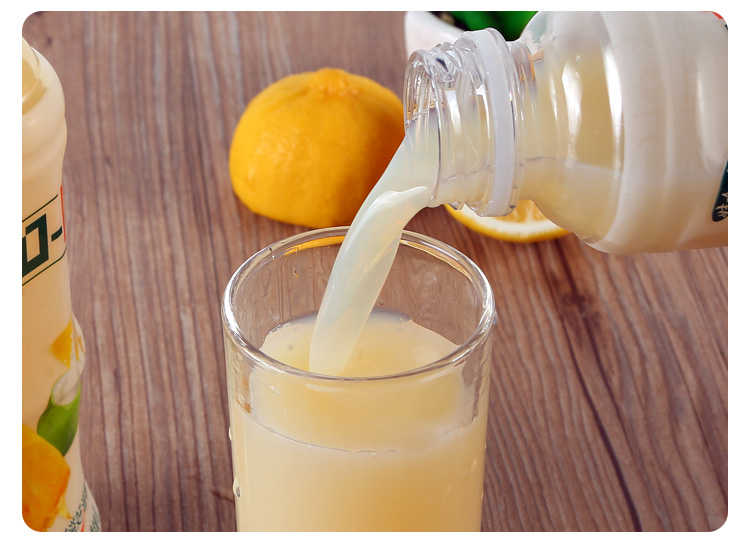 娃哈哈helloc凤梨椰香450ml9瓶整箱批发复合水果汁酸甜乳味饮料