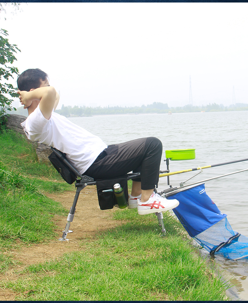 渔之源钓椅钓鱼椅子座椅折叠多功能台钓椅便携坐椅轻便钓鱼椅凳躺椅