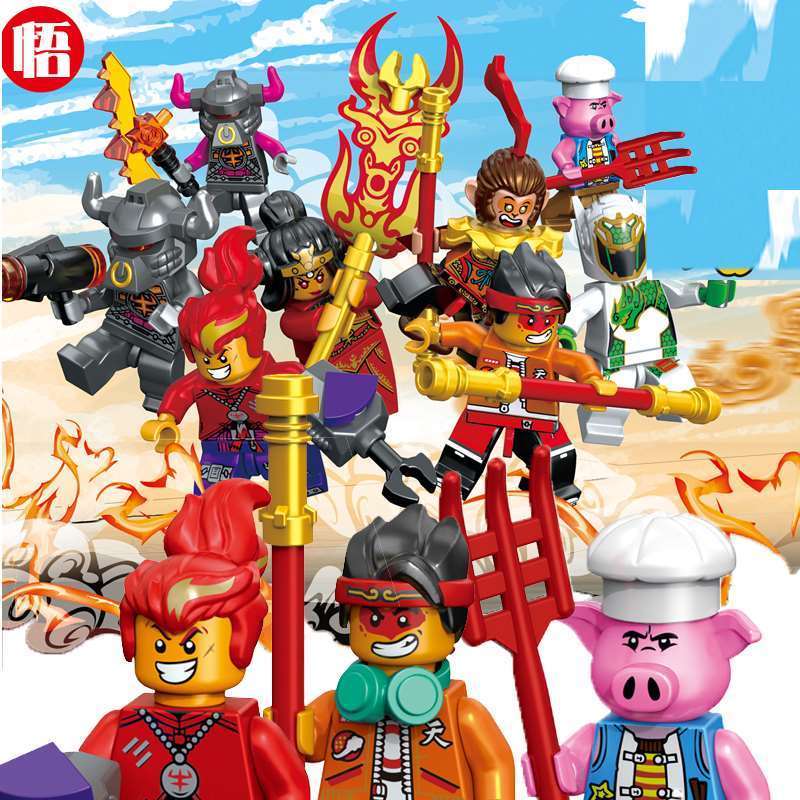 侠齐天大圣人仔金箍棒耳机小积木西游记乐高玩具 齐小天》无著【摘要