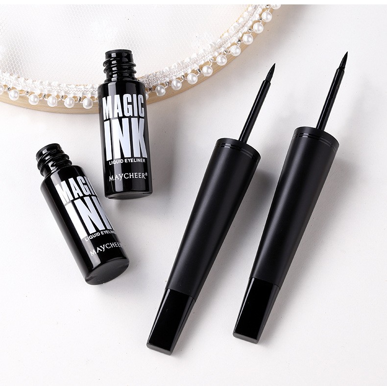 maycheer立体时尚眼线液笔防水防汗不易晕染眼线液硬头硬头黑色