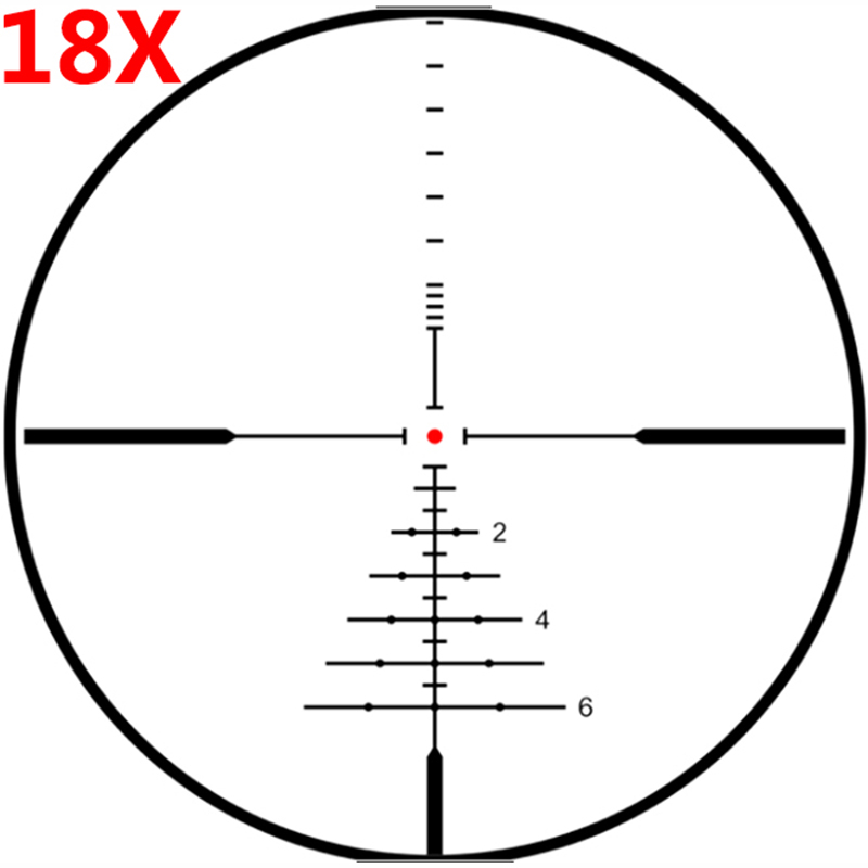 十字瞄准镜测距公式图图片