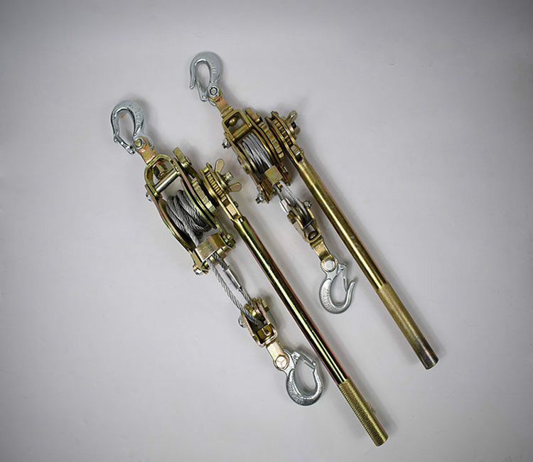 超级新品 定做 长壮 双钩多功能紧线器 钢丝绳拉紧器防滑轮紧线器日式