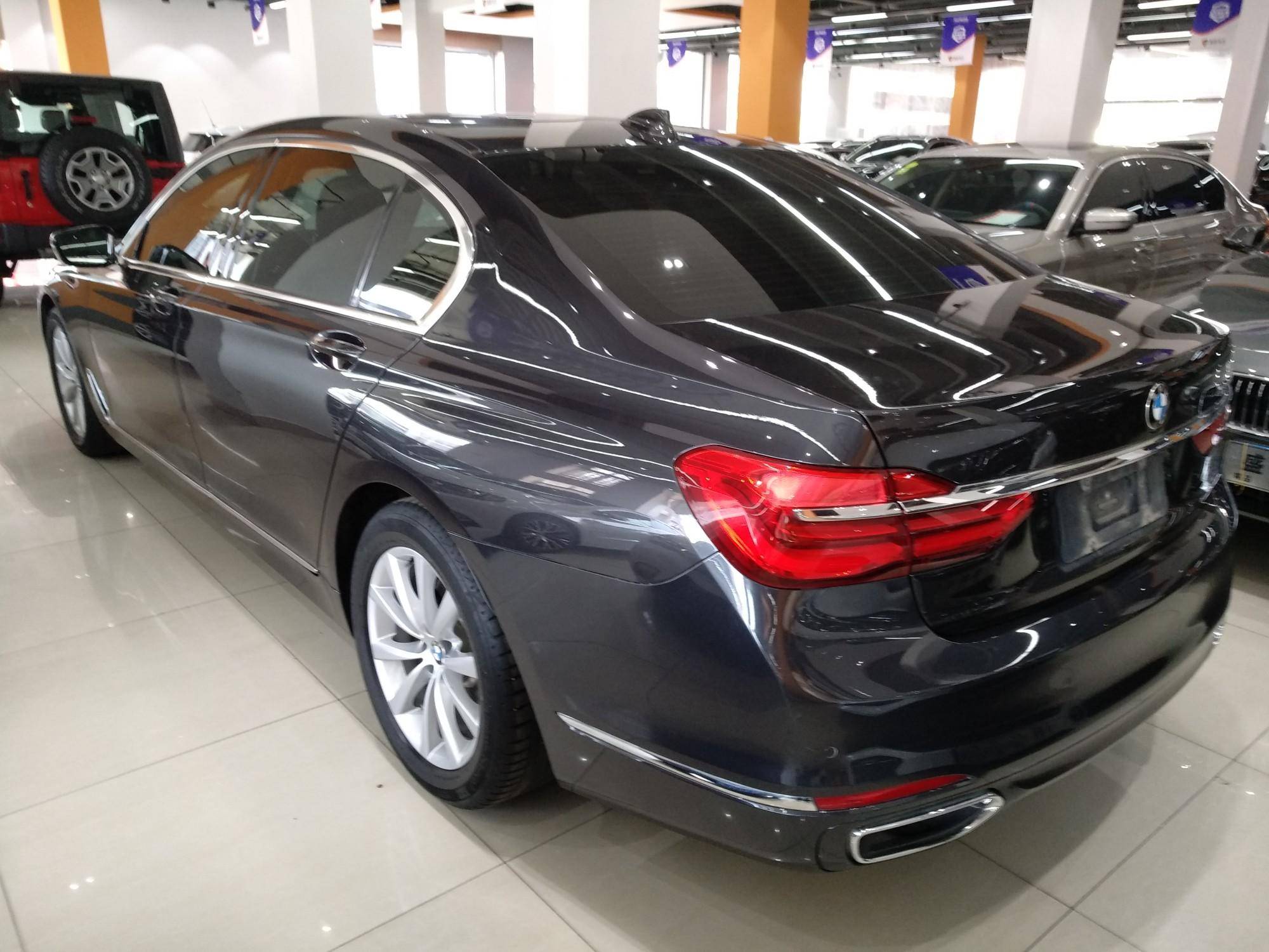 订金销售2016款宝马7系进口730li领先型分期购二手汽车