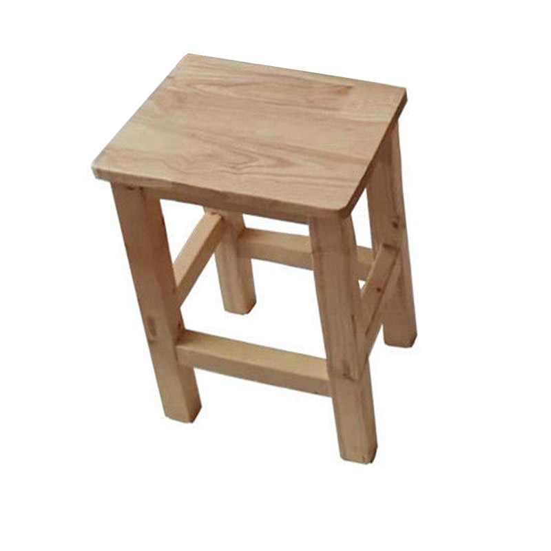 卡里鳄单人木方凳klekzd124学校学习学生课凳写字凳子长360宽260高440