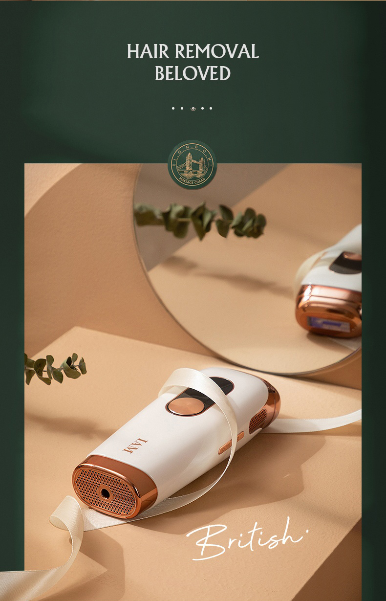 英国iam冰点激光脉冲脱毛仪光疗嫩肤脱毛器剃毛器腋下私处家用全身剃