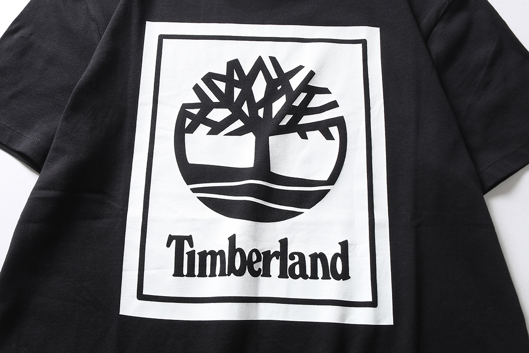 timberlandycc系列大logo印花短袖t恤