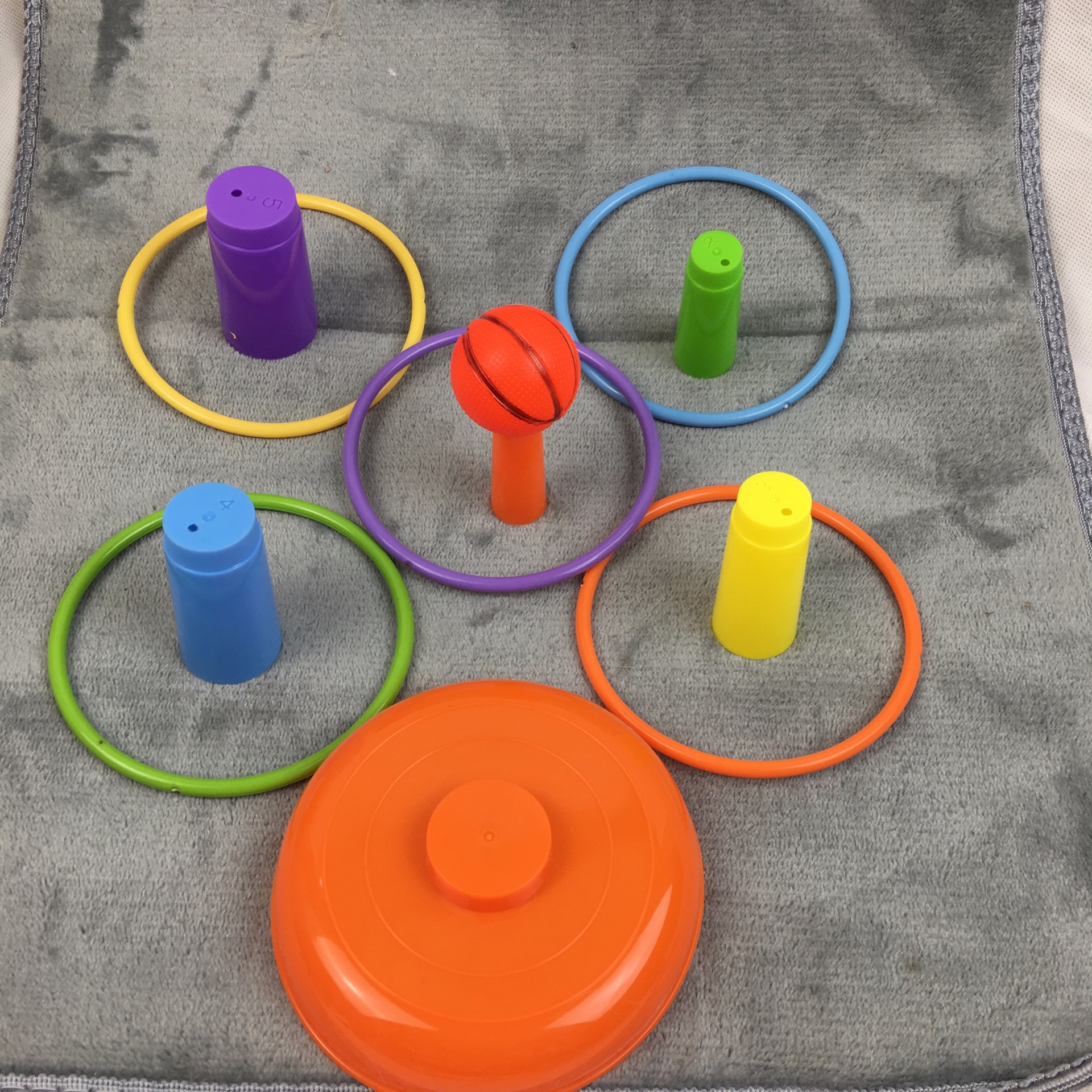 优启迪玩具(youqiditoys)过家家玩具其他 夜市地摊套圈 叠叠层套圈