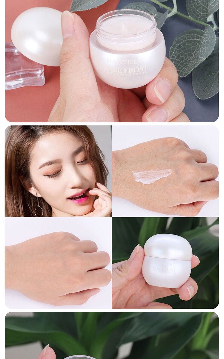 美茜儿抹平霜妆前乳打底隐形毛孔修复毛孔粗大保湿猪油膏淡化细纹抹平