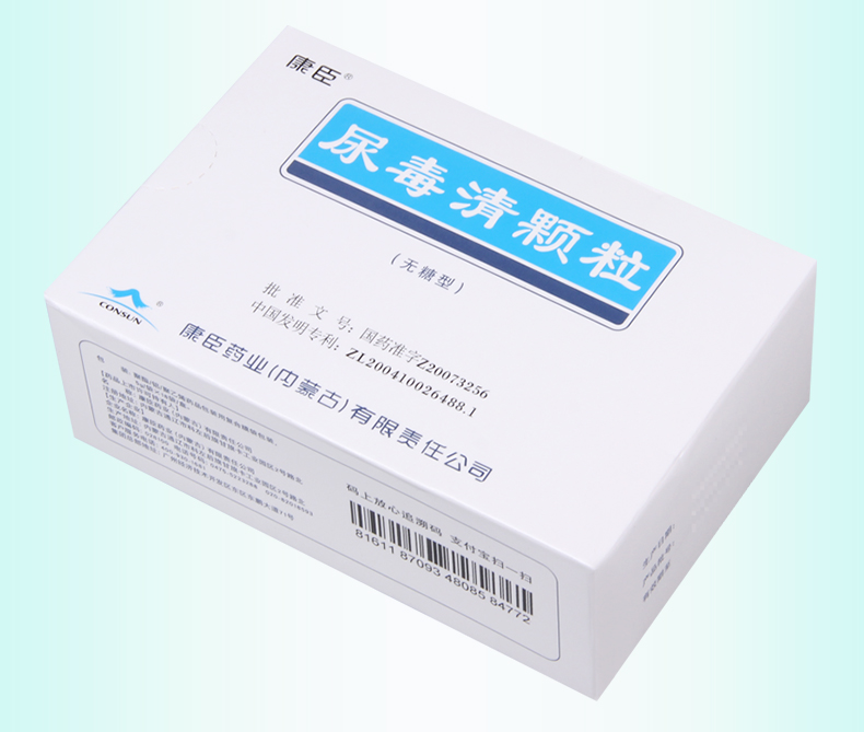 康臣(consun)尿毒症 康臣 尿毒清颗粒(无糖型) 5g*18袋/盒用于慢性肾