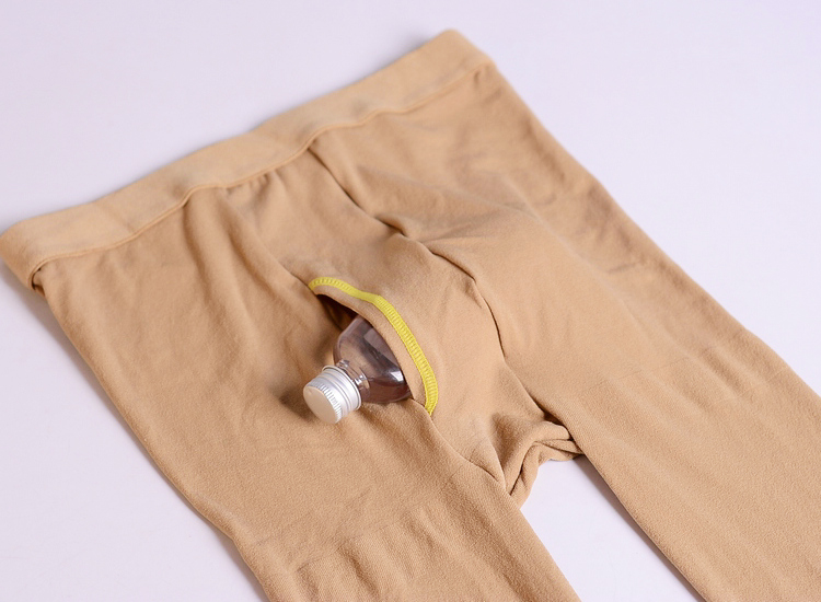 80d男士连裤袜运动 春季保暖竖开口带禁紧身打底裤男连裤袜厚 卓思哲