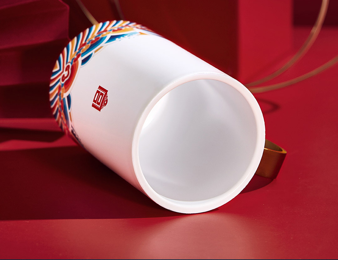 黑科技材料控温文创咖啡杯 封后马克杯