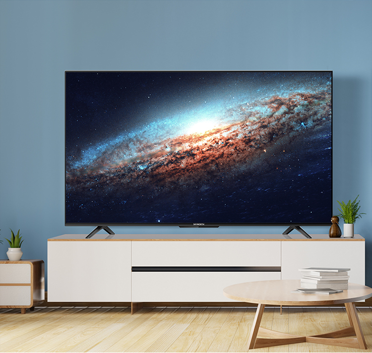 创维电视 50英寸免遥控声控ai 智能投屏电视 4k hdr 超画质调校 家庭