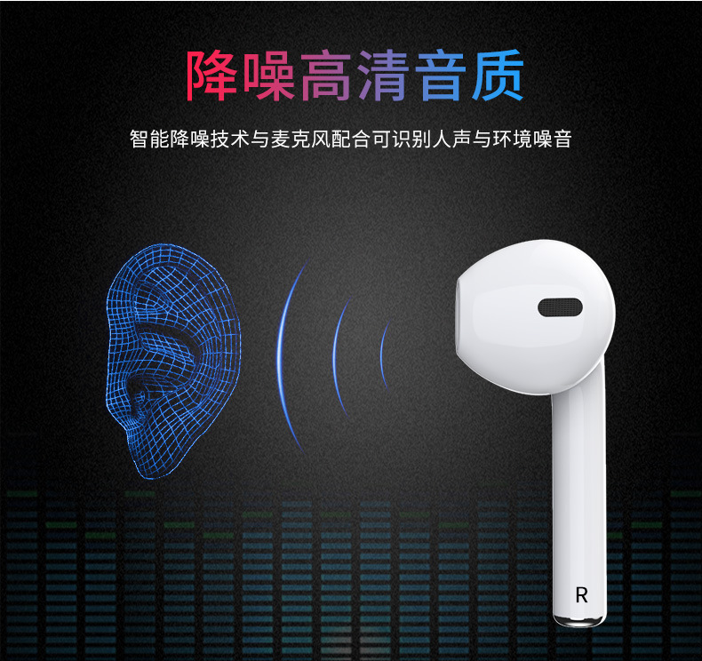 etmaxter新款i27蓝牙耳机50立体声无线耳机二代触摸弹窗无线充蓝牙