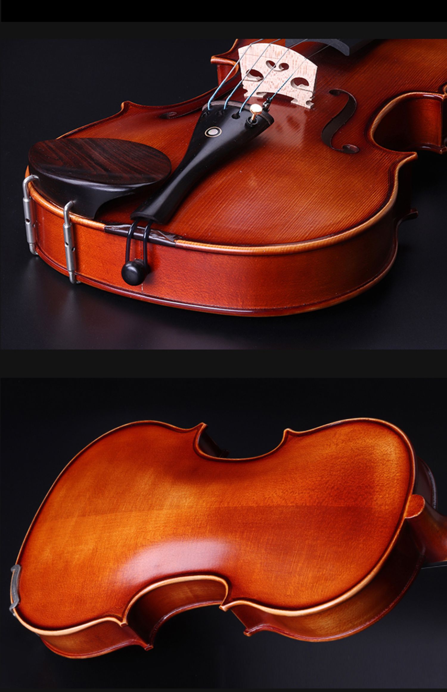 敬平(jing ping)弦乐器006b 小提琴初学者儿童入门练习实木手工琴专业