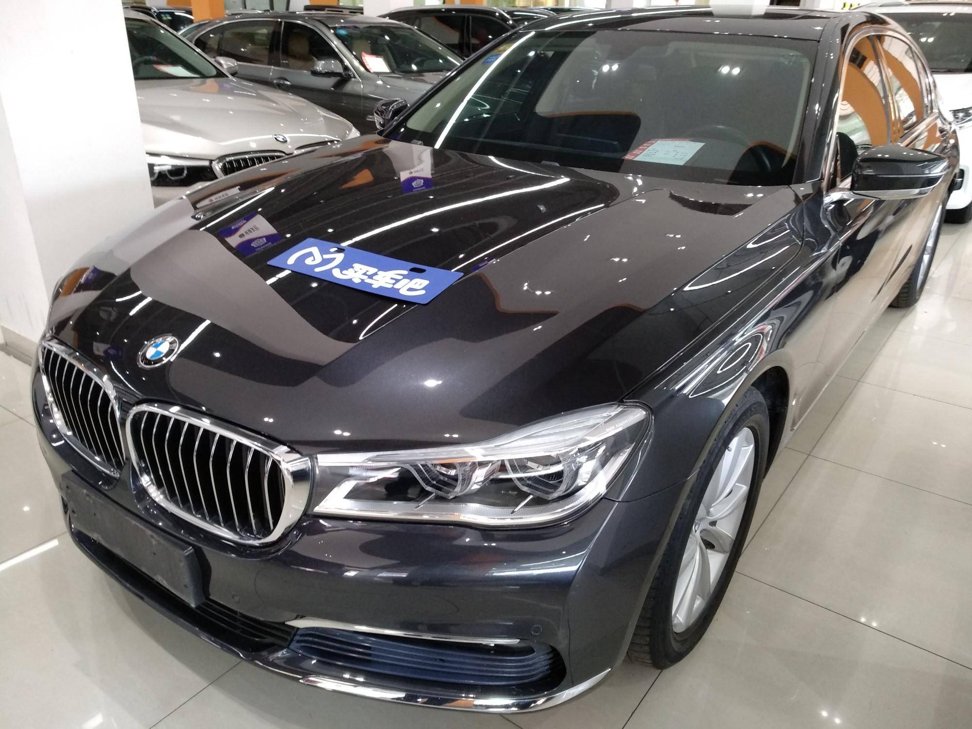 订金销售2016款宝马7系进口730li领先型分期购二手汽车