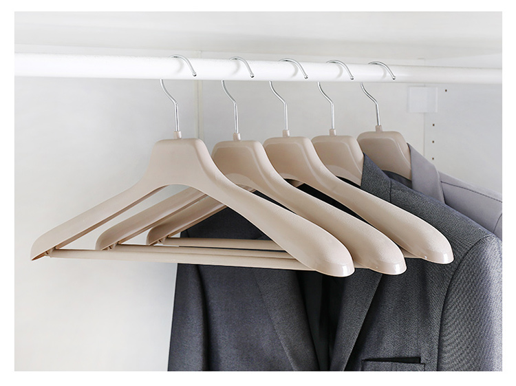 西装衣架宽肩无痕家用防滑衣挂男士西服专用衣架服装店衣服架 三维