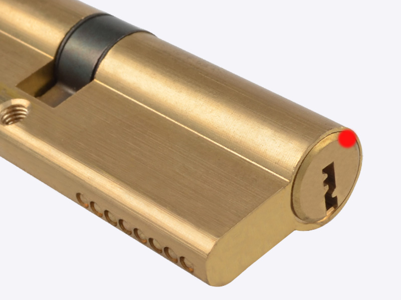 防盗门锁芯a级全铜锁芯大手柄钥匙防暴力防盗门锁芯65中325325