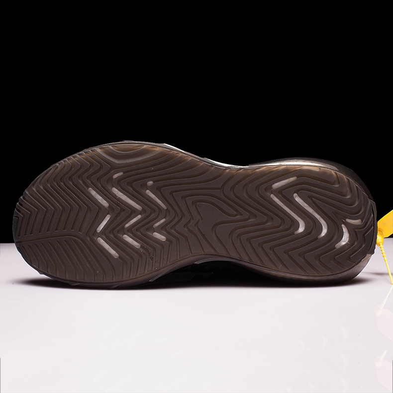 沃特气垫爆米花跑步鞋男软底网面透气夏