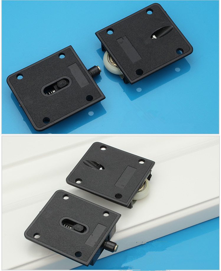 定做衣柜趟门轮滑轮移门轮吊轮衣橱推拉门橱柜轨道轮移门配件