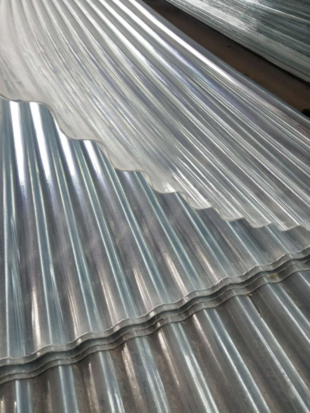 阳光板透明瓦采光瓦树脂瓦波浪瓦彩钢瓦钢结构厂房专用瓦波浪型瓦05米