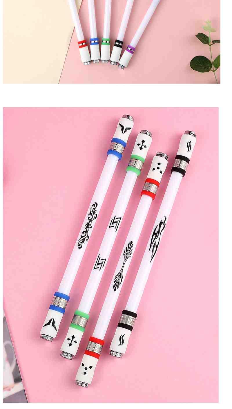 (厂家直营店)新款a1转转笔光彩色转笔送教程荧光新手生日防摔耐摔抖音