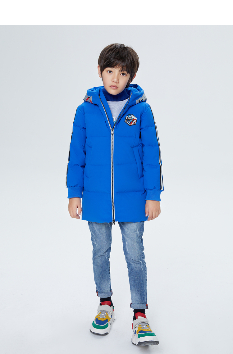 波司登童装羽绒服2020童装儿童连帽保暖时尚外套t00143953dds