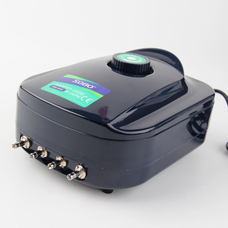 松宝增氧泵氧气泵鱼缸养鱼打增氧机冲氧泵家用迷你小型静音制氧不含