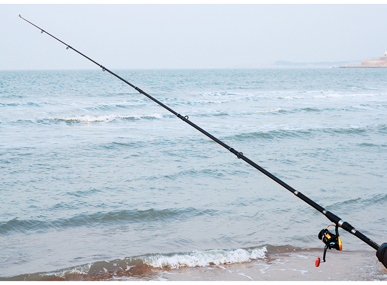 海竿海杆单竿裸杆抛杆超硬超轻进口碳素远投竿抛竿海钓竿鱼竿甩竿