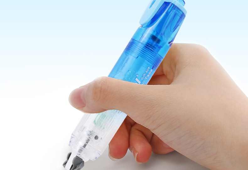 喻娄台湾oval欧文qjr-506按动式修正带大容量可换替芯6m学生用涂改带