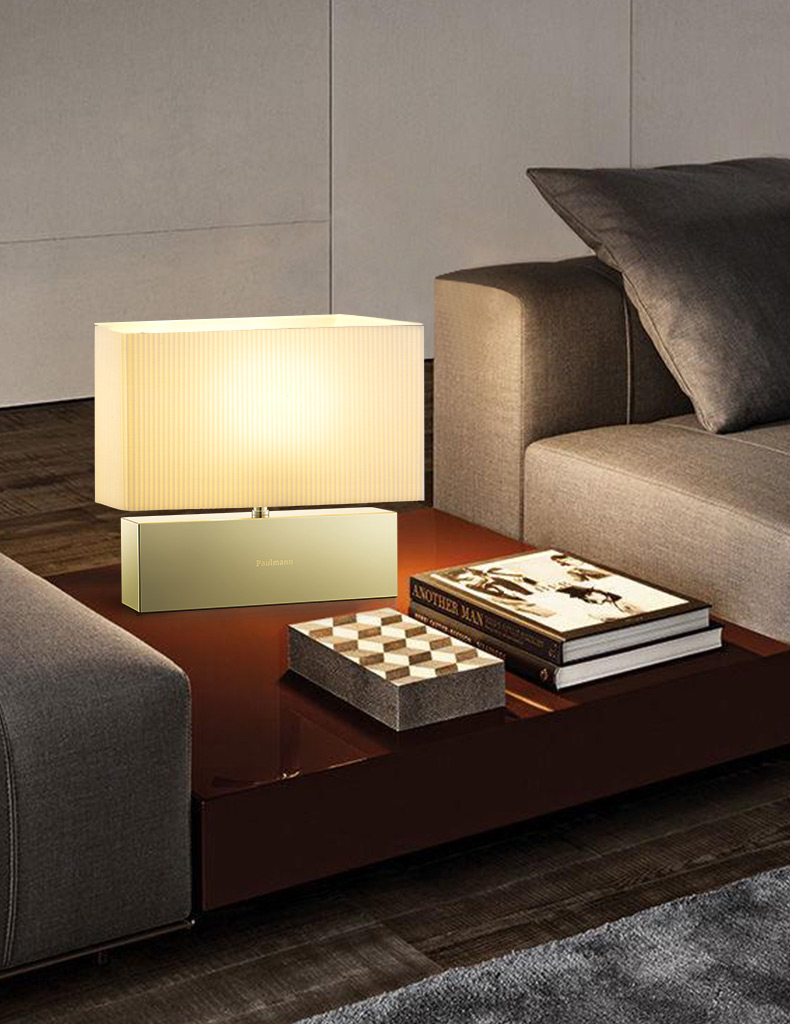 柏曼(paulmann)台灯 paulmann德国柏曼卧室台灯 现代简约客厅创意可