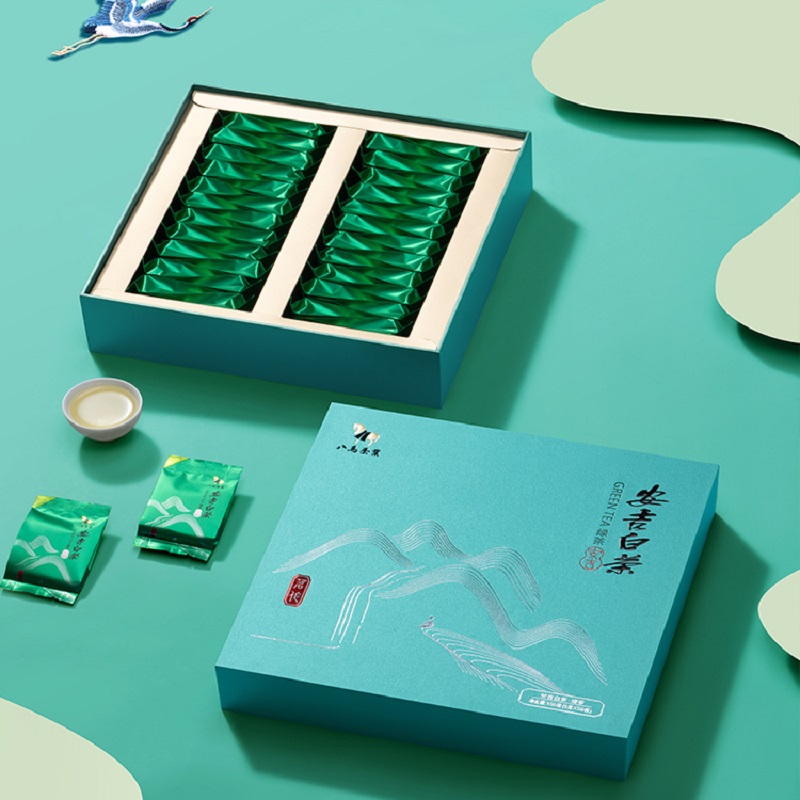 八马茶业bi0079安吉白茶茗作500套盒150g盒40包单盒价格