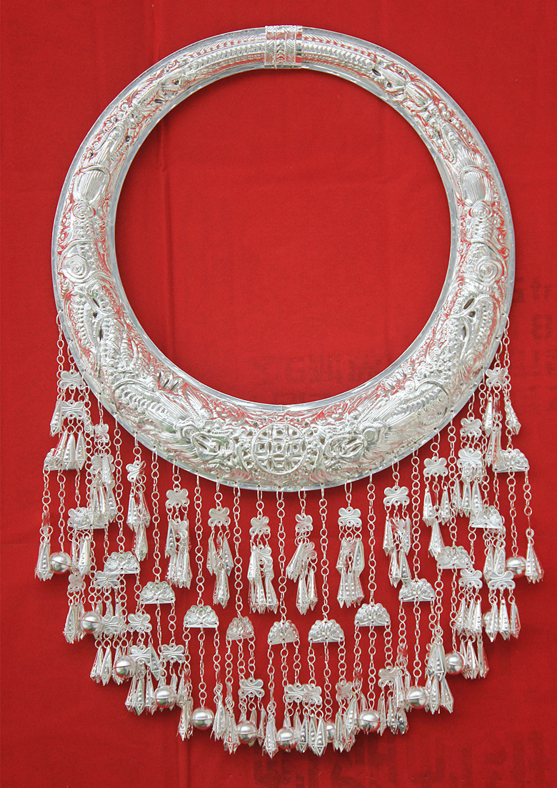 姬咪(jimi)银吊坠/项链522666136518 苗族银饰.