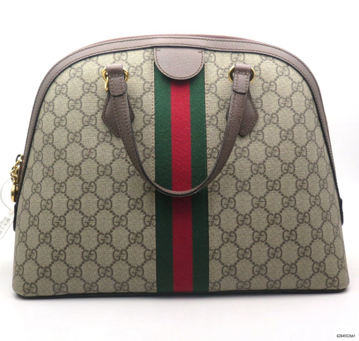 二手准新品古驰gucciophidia系列gg中号手提包