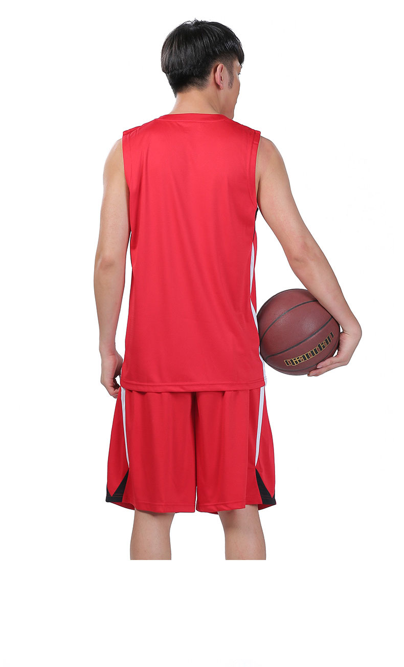 乔丹篮球服套装男士无袖篮球比赛球服运动套装2021新款篮球服