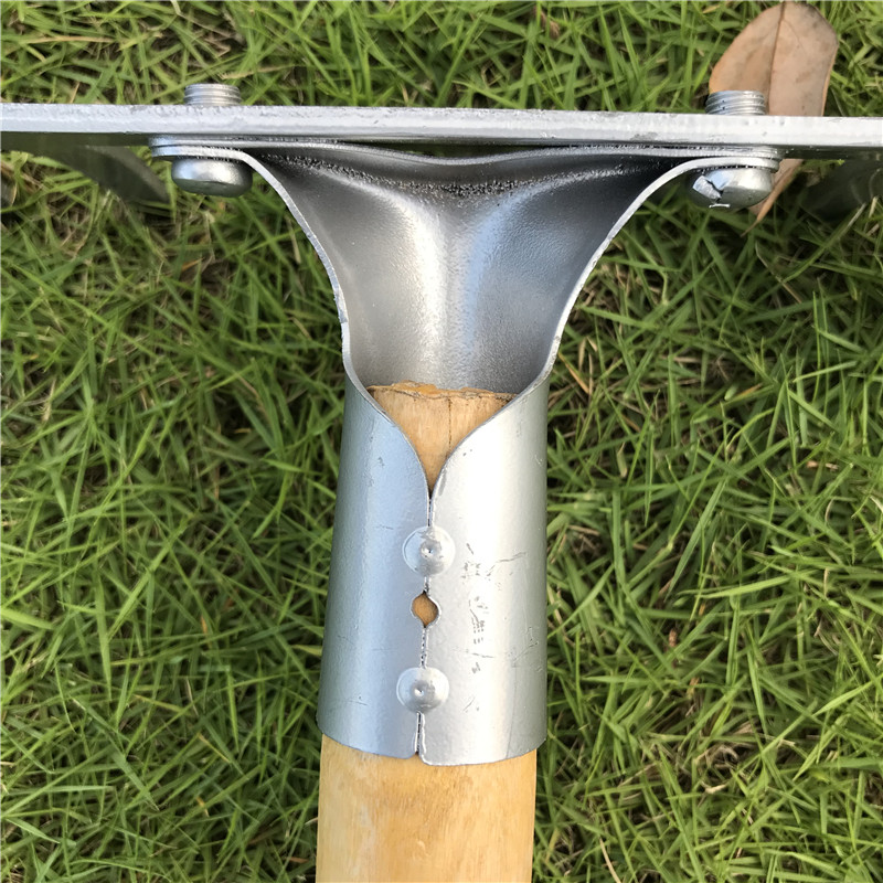 jing ping家用搂草耙子农用铁耙耙齿九齿钉耙农具翻土松土扒草铁抓爬