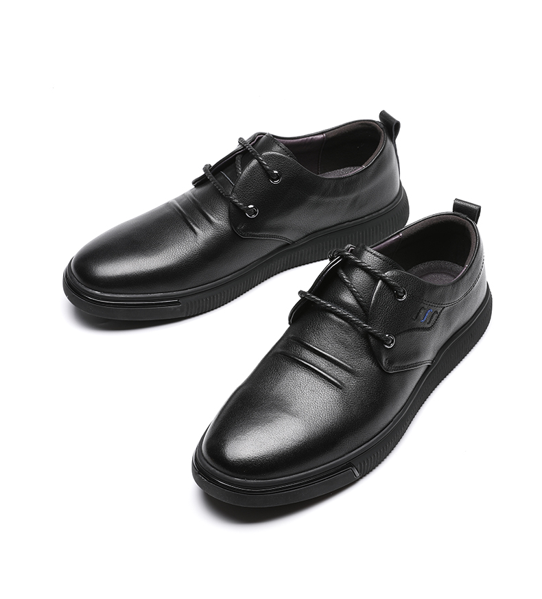 男士休闲鞋wta30450 红蜻蜓男鞋2020新款春秋款真皮皮鞋舒适男青年