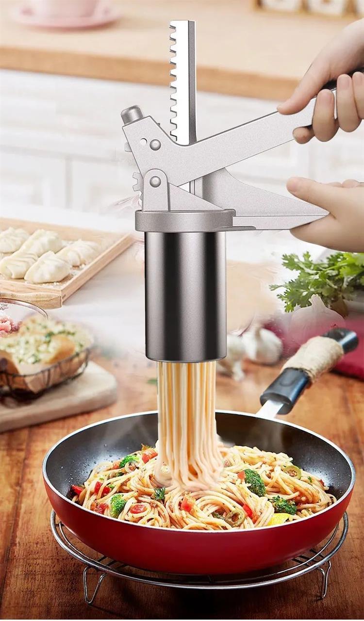 饸饹机家用手压面条机和捞面饸烙机河捞多面手空心面条压制工具8模具