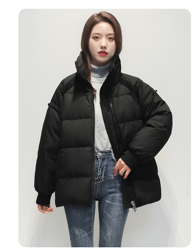 雪中飞新款小个子羽绒服女短款面包服韩版时尚显瘦冬季外套潮