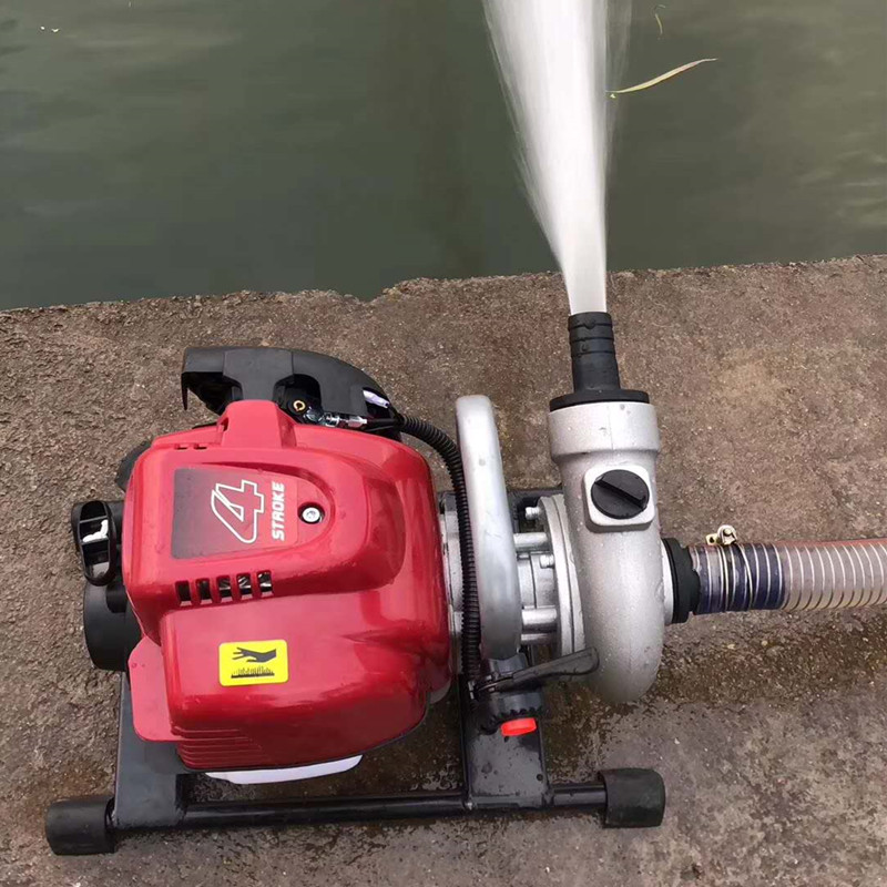 新款蜗牛水泵四冲程抽水机符象农业灌溉高压抽水机1寸1.