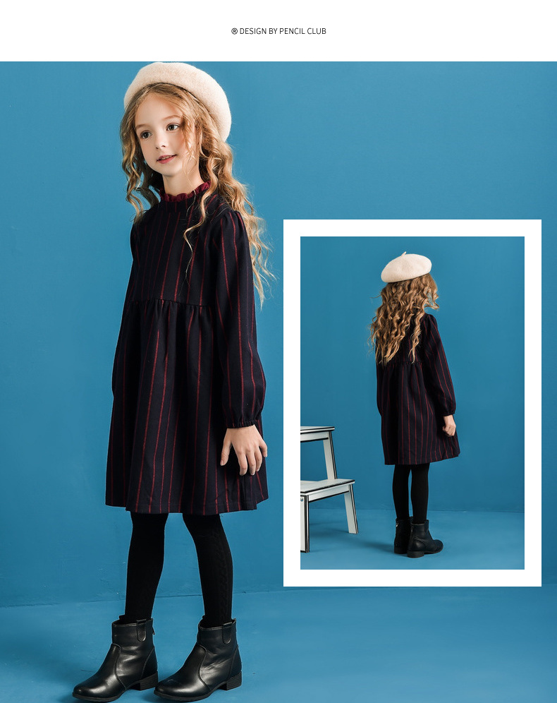 铅笔俱乐部(pencil club)婴童裙子 铅笔俱乐部童装2019秋冬新款女童