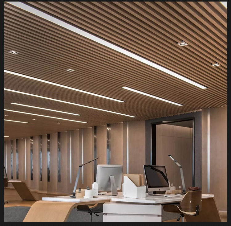 《铝方通cob射灯方通吊顶专用led灯10cm双头明装格栅筒灯射灯斗胆灯