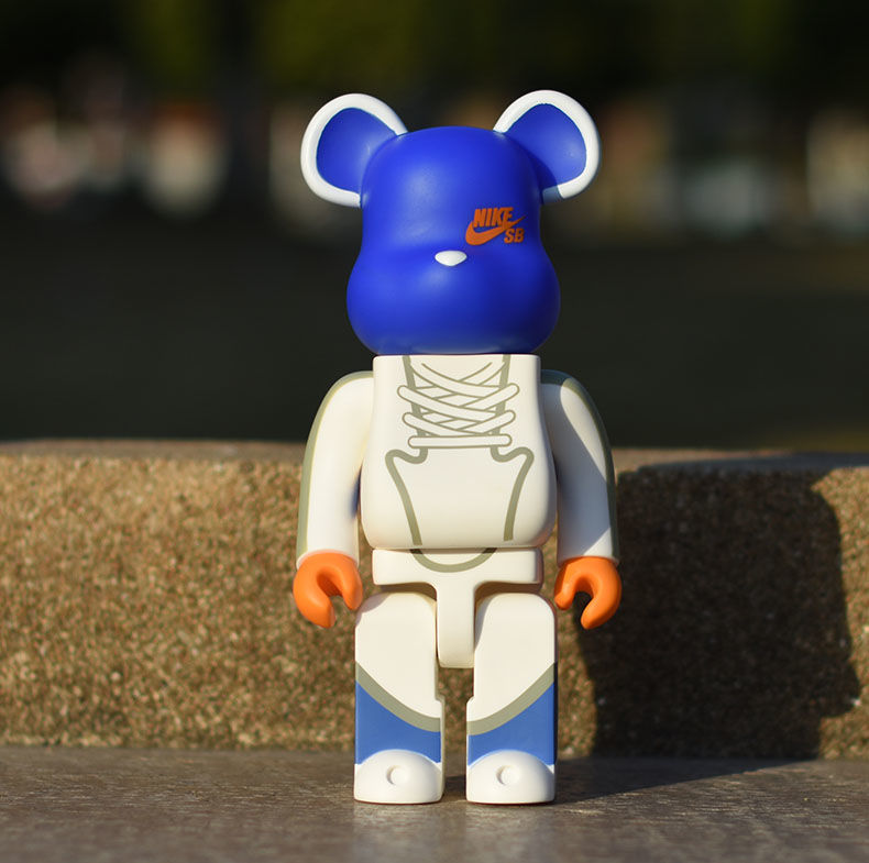 bearbrick积木熊暴力熊千秋模型公仔玩具手办盲盒潮玩摆件400积木熊金