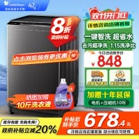 小天鹅(LittleSwan)洗衣机波轮全自动10KG大容量智能预约省水省电宿舍租房家用以旧换新一级能效TB10V27T