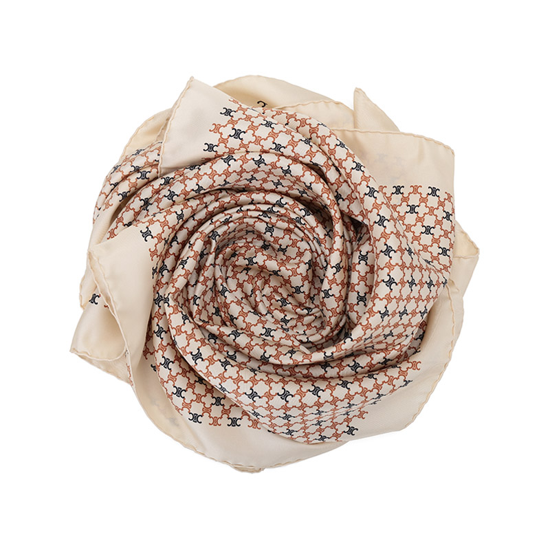 celine赛琳女士丝质围巾丝巾方巾2aw90608m